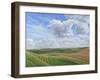 Looking Towards Salisbury Plain from the Ramparts of Scratchbury Hill Fort, 2009-Peter Breeden-Framed Giclee Print