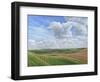 Looking Towards Salisbury Plain from the Ramparts of Scratchbury Hill Fort, 2009-Peter Breeden-Framed Giclee Print