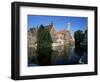 Looking Towards the Belfry of Belfort Hallen, Bruges, Belgium-Lee Frost-Framed Photographic Print