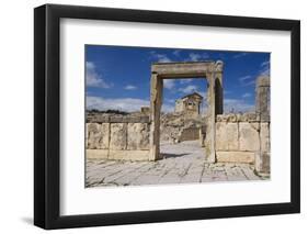 Looking Towards the Capitolium (Temple to the Three Main Gods)-Ethel Davies-Framed Photographic Print