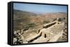 Looking Towards the Dead Sea from the Castle of Kerak, Jordan-Vivienne Sharp-Framed Stretched Canvas
