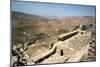 Looking Towards the Dead Sea from the Castle of Kerak, Jordan-Vivienne Sharp-Mounted Photographic Print