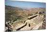 Looking Towards the Dead Sea from the Castle of Kerak, Jordan-Vivienne Sharp-Mounted Photographic Print