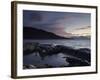 Looking Towards the Scottish Mainland from Loch na Dal, Isle of Skye, Scotland-Jon Gibbs-Framed Photographic Print