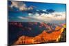 Looking towards Wotan's Throne from south rim, Grand Canyon, Arizona-Geraint Tellem-Mounted Photographic Print