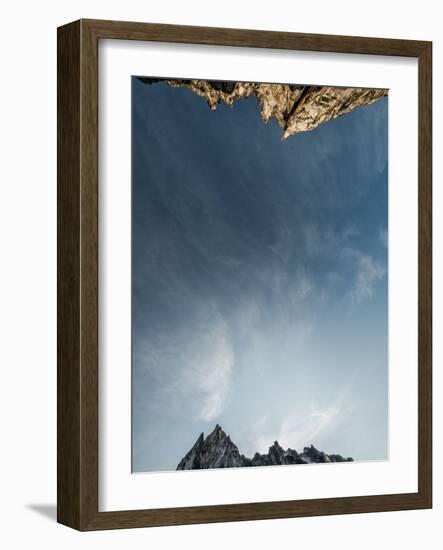 Looking Up at the Sky in the Alpine Lakes Wilderness Area, Washington-Steven Gnam-Framed Photographic Print