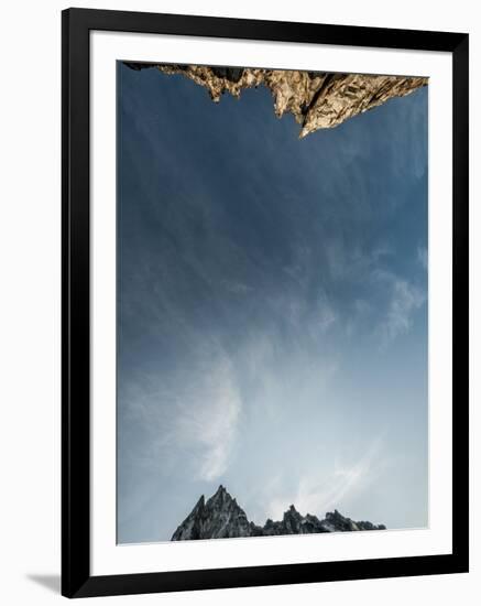Looking Up at the Sky in the Alpine Lakes Wilderness Area, Washington-Steven Gnam-Framed Photographic Print
