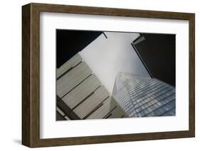 Looking up att he Shard  2020  {photograph)-Ant Smith-Framed Photographic Print