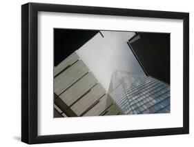 Looking up att he Shard  2020  {photograph)-Ant Smith-Framed Photographic Print