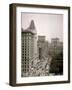 Looking Up Broadway from City Hall, New York-null-Framed Photo