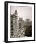Looking Up Broadway from City Hall, New York-null-Framed Photo