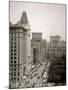Looking Up Broadway from City Hall, New York-null-Mounted Photo