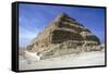 Looking Up from the Foot of Step Pyramid of King Djoser (Zozer), Saqqara, Egypt, C2600 Bc-Imhotep-Framed Stretched Canvas