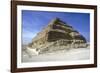 Looking Up from the Foot of Step Pyramid of King Djoser (Zozer), Saqqara, Egypt, C2600 Bc-Imhotep-Framed Photographic Print