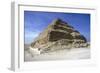 Looking Up from the Foot of Step Pyramid of King Djoser (Zozer), Saqqara, Egypt, C2600 Bc-Imhotep-Framed Photographic Print