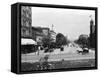 Looking up Penn Avenue towards Capitol-null-Framed Stretched Canvas