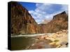 Looking Up River From Below Hance Rapid, Grand Canyon National Park, Arizona, USA-Bernard Friel-Stretched Canvas