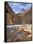 Looking Up River From Below Hance Rapid, Grand Canyon National Park, Arizona, USA-Bernard Friel-Framed Stretched Canvas