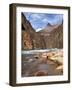 Looking Up River From Below Hance Rapid, Grand Canyon National Park, Arizona, USA-Bernard Friel-Framed Photographic Print