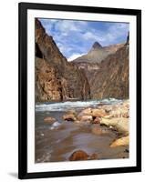 Looking Up River From Below Hance Rapid, Grand Canyon National Park, Arizona, USA-Bernard Friel-Framed Photographic Print