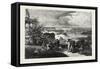 Looking Up the Ottawa, from Parliament Grounds, Canada, Nineteenth Century-null-Framed Stretched Canvas