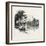 Looking Up the Thames, Chatham, Canada, Canada, Nineteenth Century-null-Framed Giclee Print