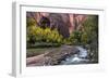 Looking Upstream I-Danny Head-Framed Premium Photographic Print