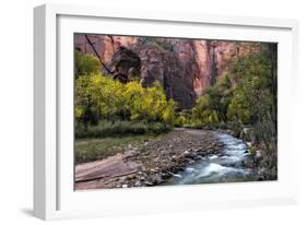 Looking Upstream I-Danny Head-Framed Photographic Print