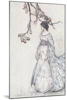 "Looking Very Undancey Indeed", from 'Peter Pan in Kensington Gardens' by J.M. Barrie, 1906-Arthur Rackham-Mounted Giclee Print