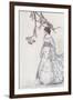 "Looking Very Undancey Indeed", from 'Peter Pan in Kensington Gardens' by J.M. Barrie, 1906-Arthur Rackham-Framed Giclee Print