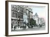 Looking West Along Collins Street, Melbourne, Australia, 1912-null-Framed Giclee Print