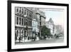 Looking West Along Collins Street, Melbourne, Australia, 1912-null-Framed Giclee Print