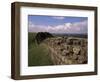 Looking West Along Hadrian's Wall, Unesco World Heritage Site, Near Greenhead, Cumbria, England-Richard Ashworth-Framed Photographic Print