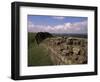 Looking West Along Hadrian's Wall, Unesco World Heritage Site, Near Greenhead, Cumbria, England-Richard Ashworth-Framed Photographic Print