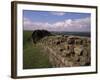 Looking West Along Hadrian's Wall, Unesco World Heritage Site, Near Greenhead, Cumbria, England-Richard Ashworth-Framed Photographic Print