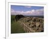 Looking West Along Hadrian's Wall, Unesco World Heritage Site, Near Greenhead, Cumbria, England-Richard Ashworth-Framed Photographic Print