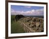 Looking West Along Hadrian's Wall, Unesco World Heritage Site, Near Greenhead, Cumbria, England-Richard Ashworth-Framed Photographic Print