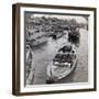 Looking West from Nihon Bashi (Bridg), Towards the Centre of Tokyo, Japan, 1904-Underwood & Underwood-Framed Photographic Print