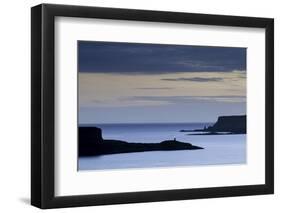 Looking West from Struan over Loch Harport and Loch Bracadale on the Isle of Skye-John Woodworth-Framed Photographic Print