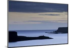 Looking West from Struan over Loch Harport and Loch Bracadale on the Isle of Skye-John Woodworth-Mounted Photographic Print