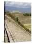 Looking West in the Ancient Zapotec City of Monte Alban, Near Oaxaca City, Oaxaca, Mexico-Robert Harding-Stretched Canvas