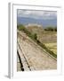 Looking West in the Ancient Zapotec City of Monte Alban, Near Oaxaca City, Oaxaca, Mexico-Robert Harding-Framed Photographic Print