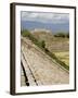 Looking West in the Ancient Zapotec City of Monte Alban, Near Oaxaca City, Oaxaca, Mexico-Robert Harding-Framed Photographic Print
