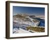 Looking West Near Housteads Fort, Hadrians Wall, Northumbria, England, UK-James Emmerson-Framed Photographic Print