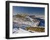 Looking West Near Housteads Fort, Hadrians Wall, Northumbria, England, UK-James Emmerson-Framed Photographic Print