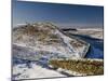 Looking West Near Housteads Fort, Hadrians Wall, Northumbria, England, UK-James Emmerson-Mounted Photographic Print