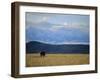 Looking West Towards the Rocky Mountains from Big Timber, Montana, USA-Robert Francis-Framed Photographic Print