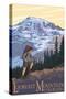 Lookout Mountain, Colorado - Hiking Scene-Lantern Press-Stretched Canvas