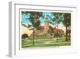 Lookout Mountain Hotel, Chattanooga, Tennessee-null-Framed Art Print