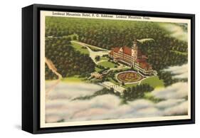 Lookout Mountain Hotel, Tennessee-null-Framed Stretched Canvas